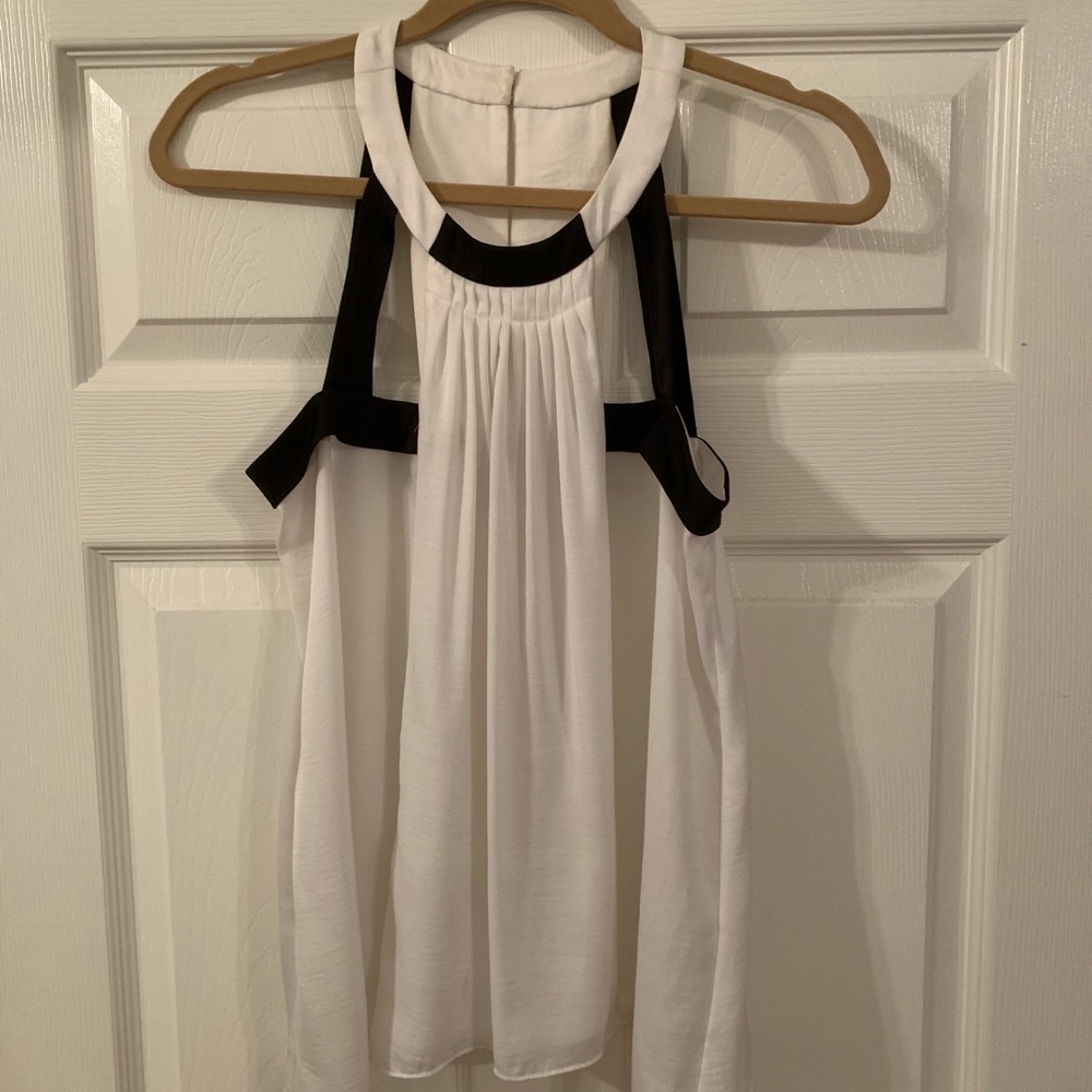 BCBG silk top